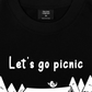 Áo Thun Relaxed Fit Go Outside Let's Go Picnic