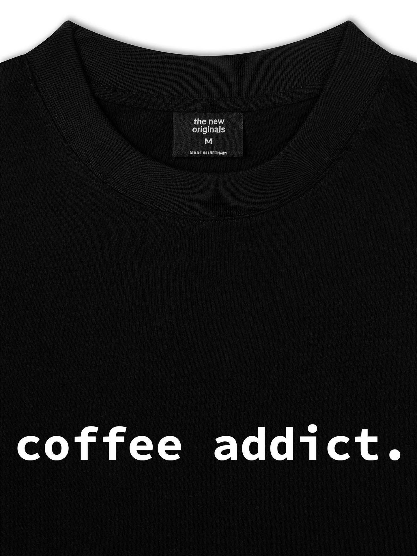 Áo Thun Relaxed Fit Coffee Addict