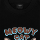 Áo Thun Relaxed Fit  Meowy Cat Brown