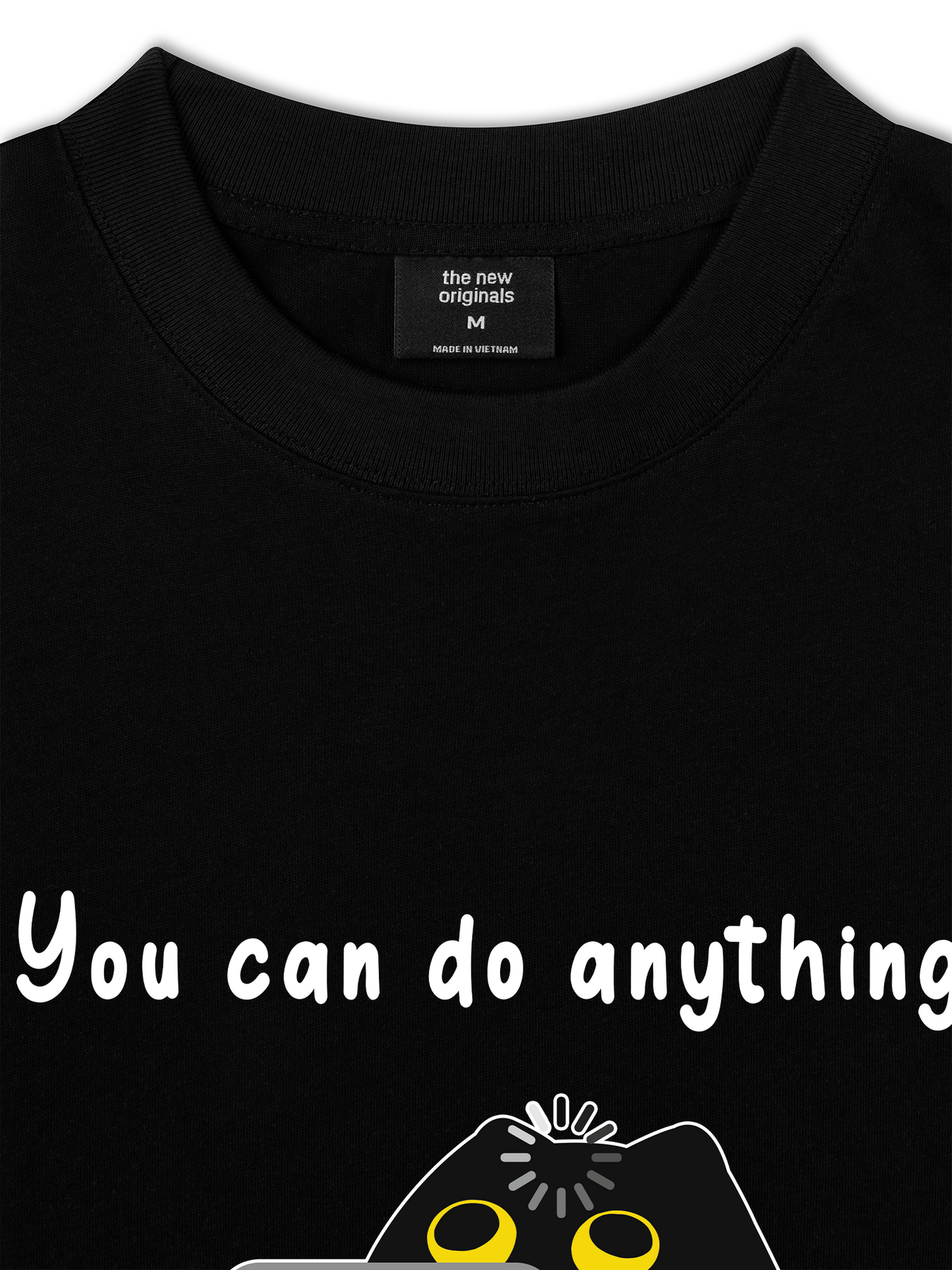 Áo Thun Relaxed Fit Animal Mood You Can Do Anything