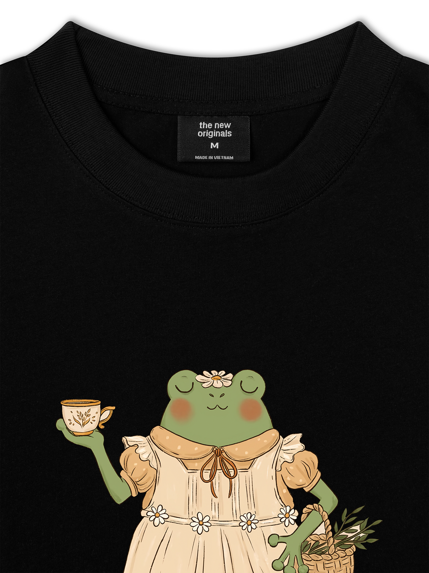 Áo Thun Relaxed Fit Autumn Frog