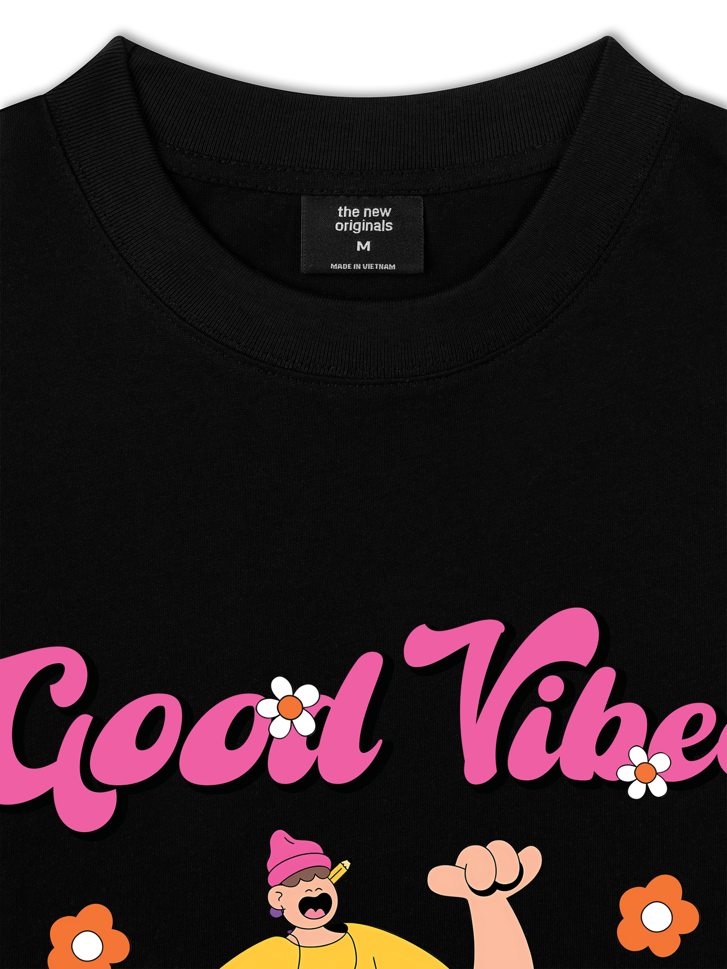 Áo Thun Relaxed Fit Weekend Goog Vibes Only