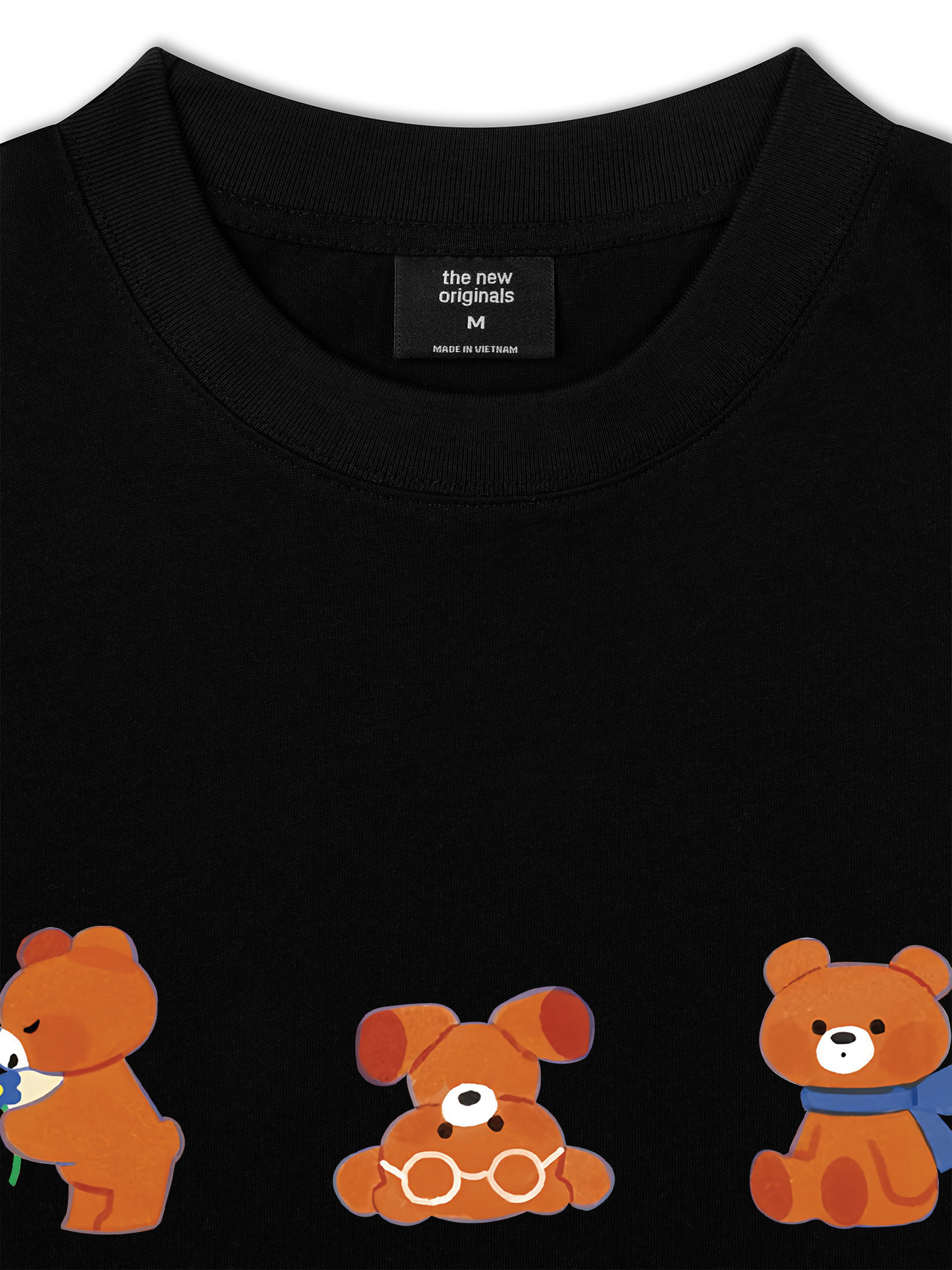 Áo Thun Relaxed Fit Teddy Land Teddy Chill Day