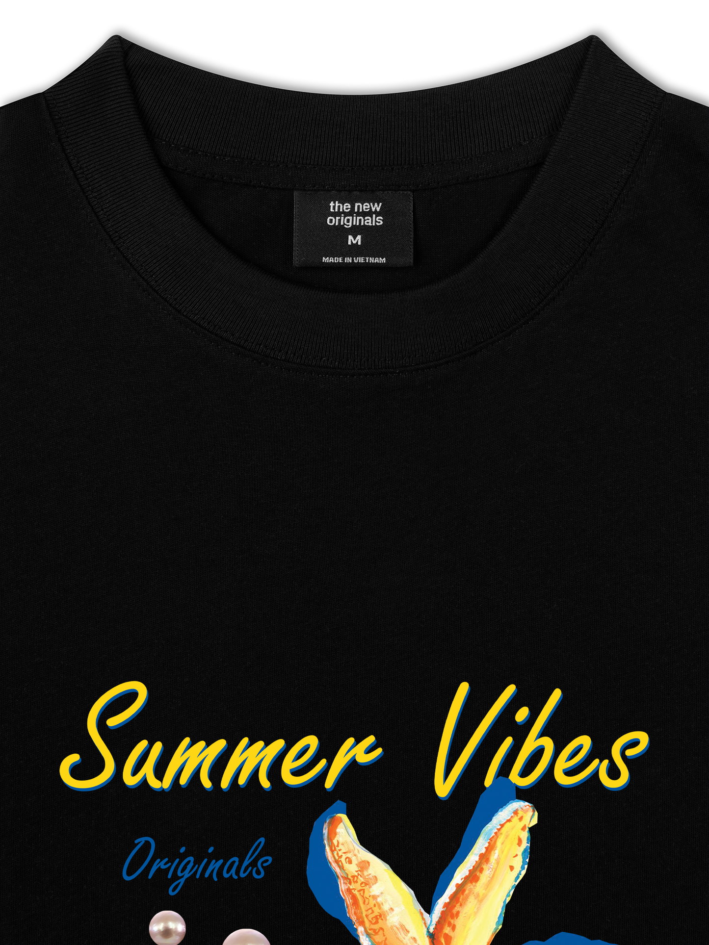 Áo Thun Relaxed Fit Summer Vibes Blue Starfish