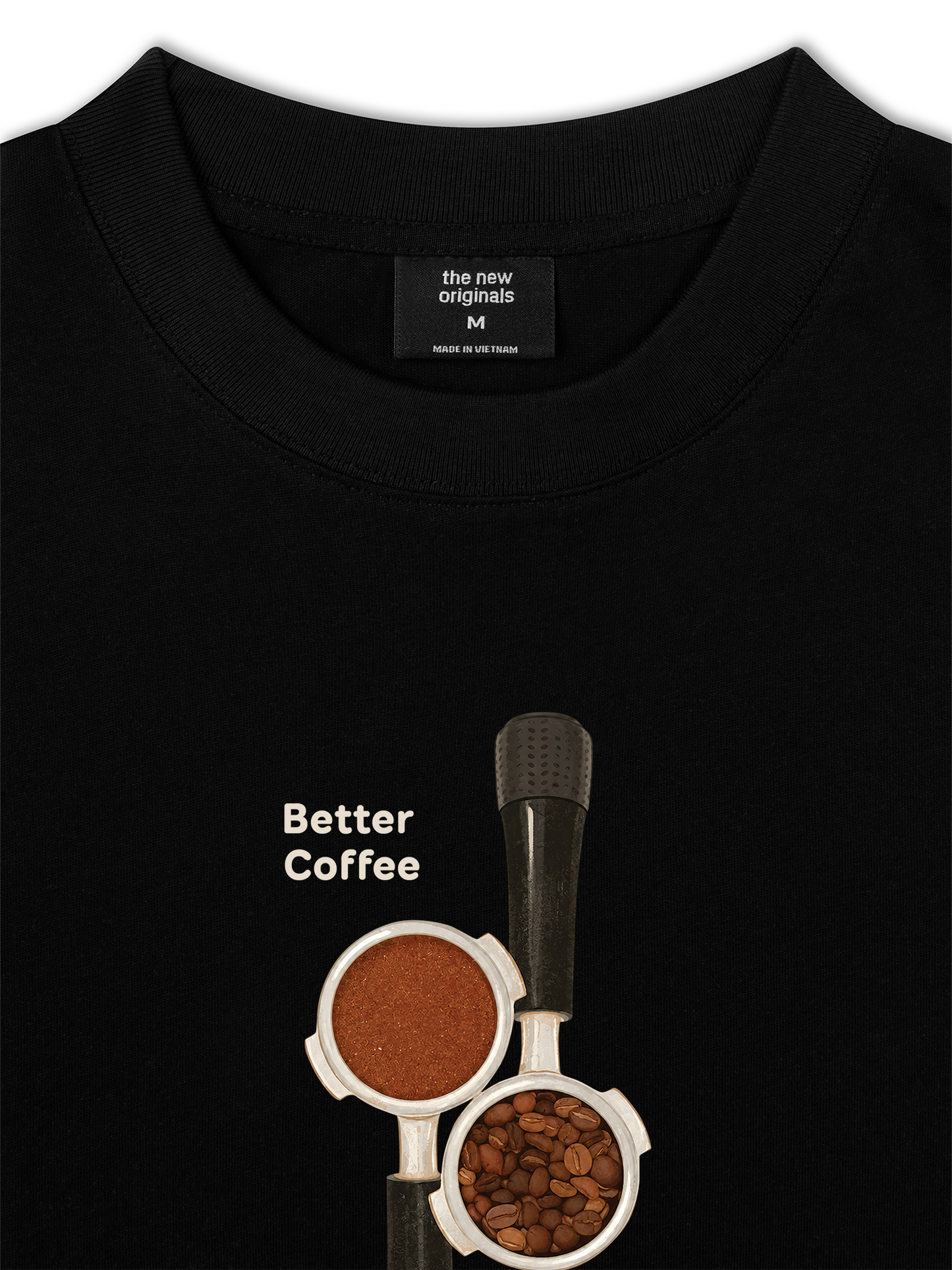 Áo Thun Relaxed Fit Better Coffeee Better Days