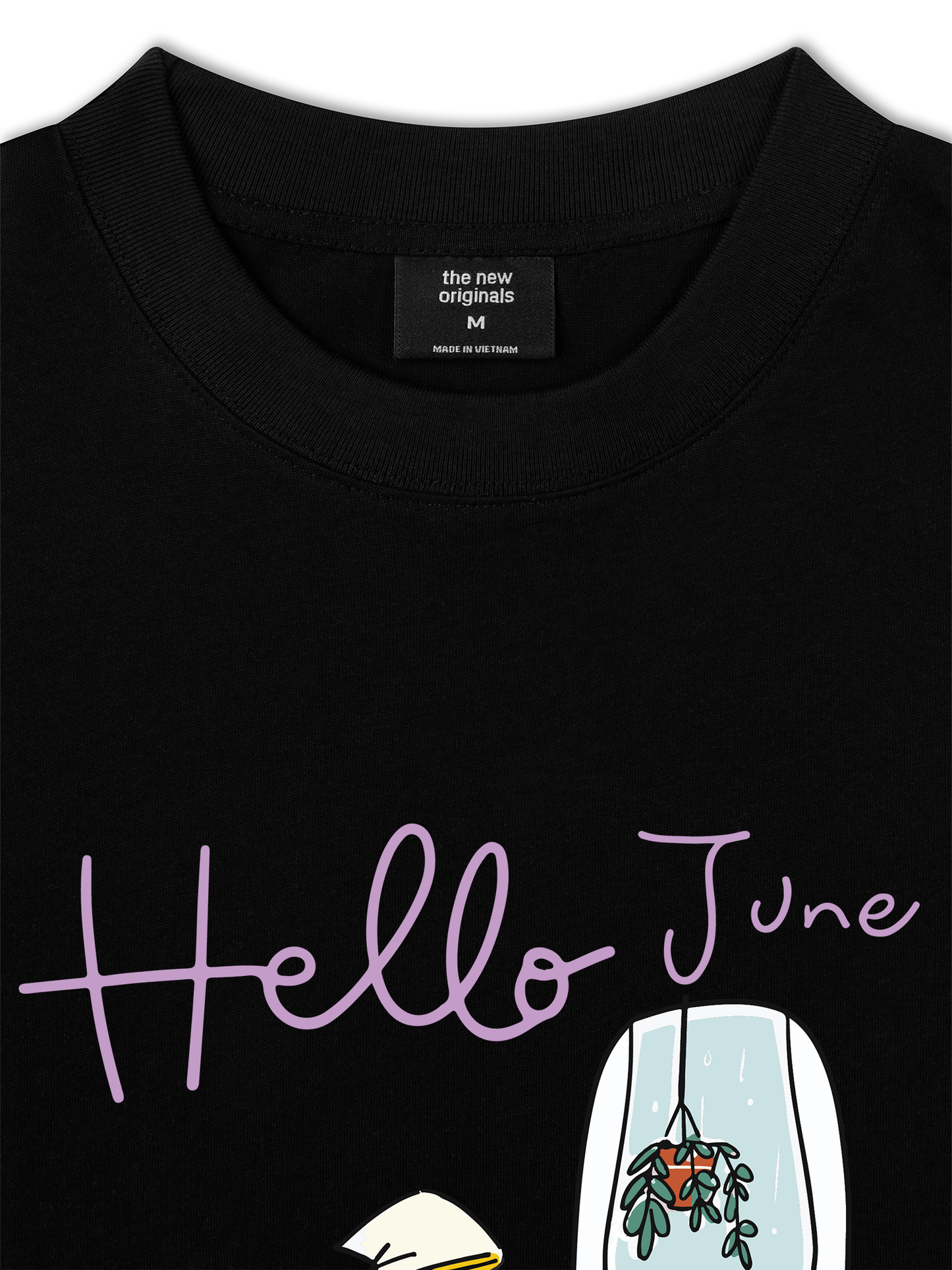 Áo Thun Relaxed Fit Hello June