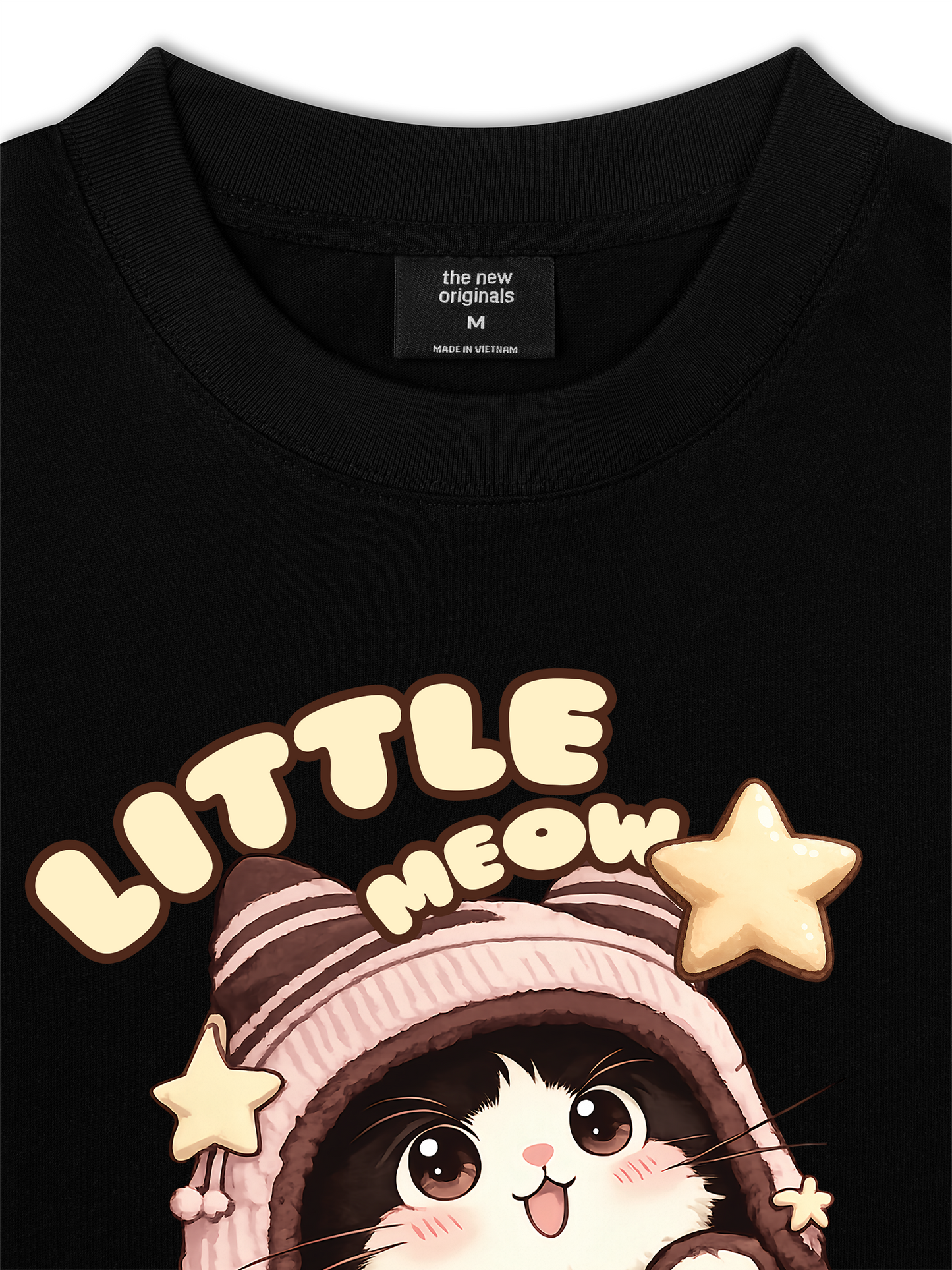 Áo Thun Relaxed Fit Little Meow