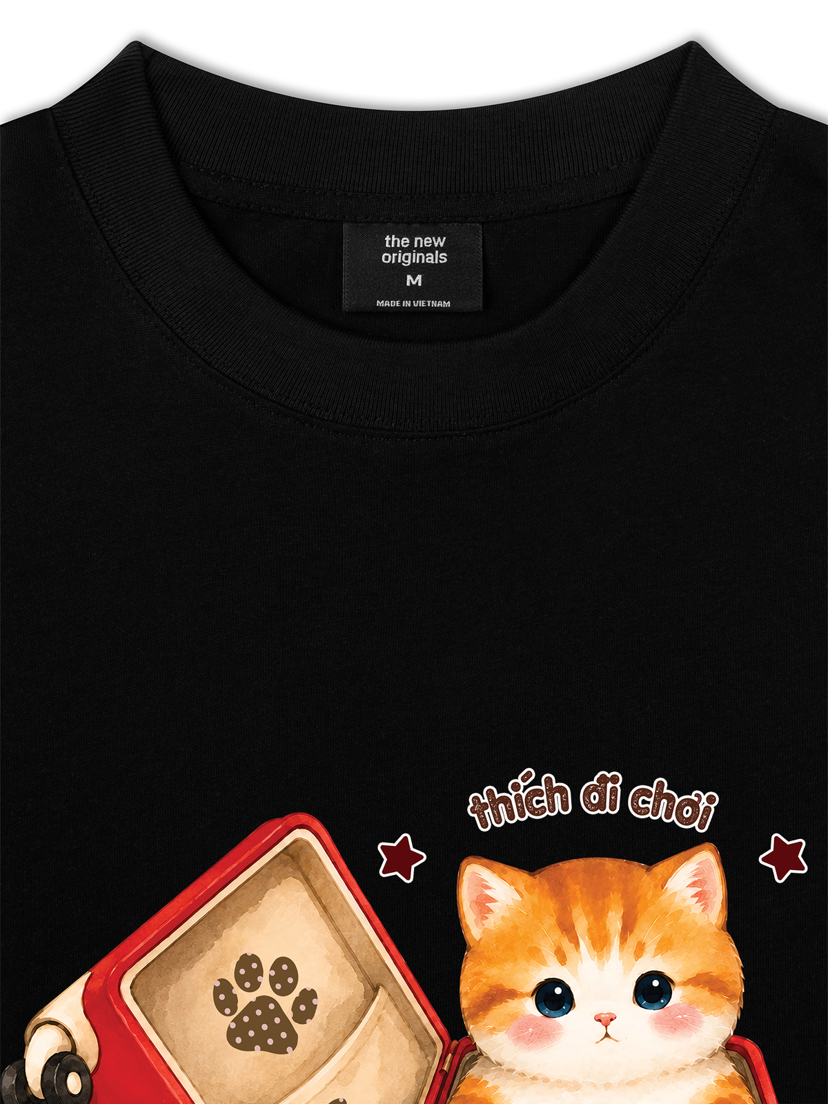 Áo Thun Relaxed Fit Cất Em Vào Ba Lô