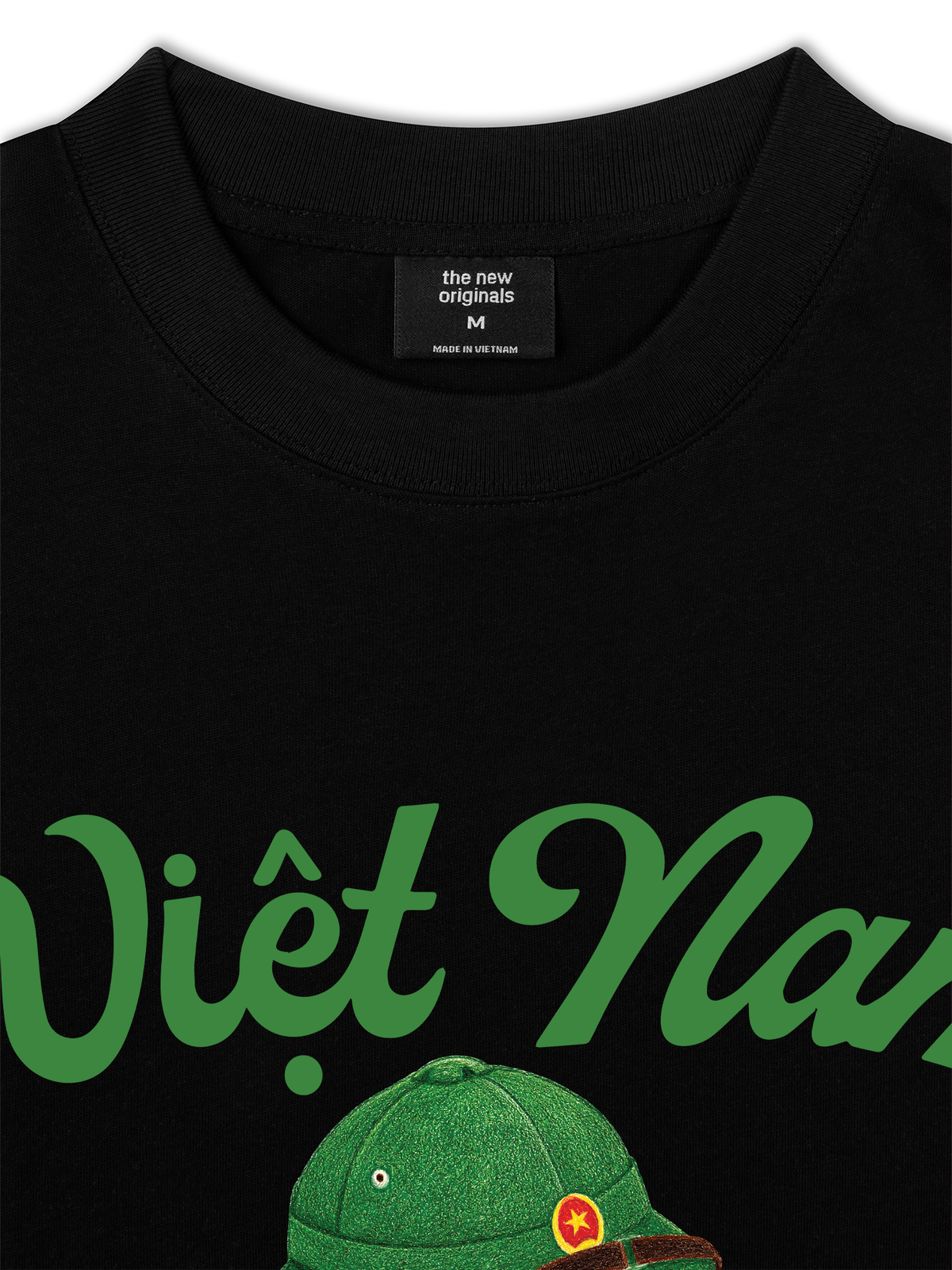 Áo Thun Relaxed Fit Mũ Cối Việt Nam