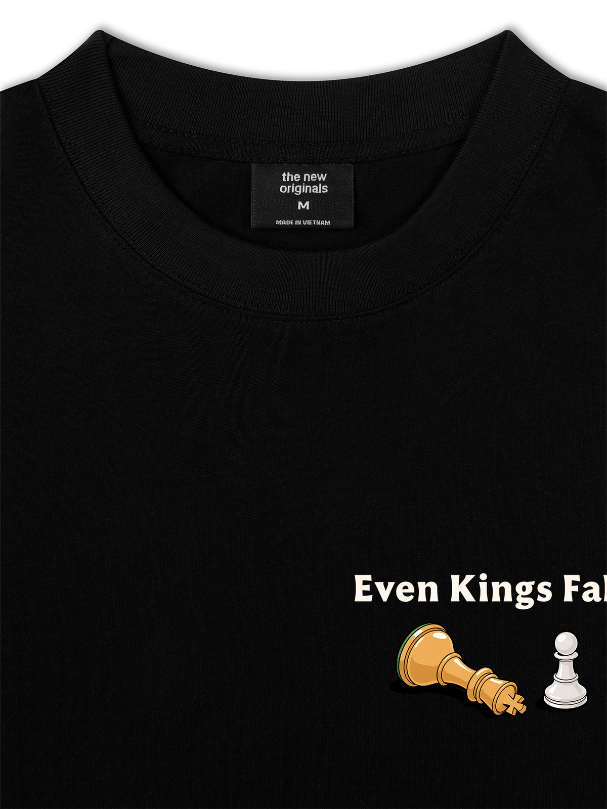 Áo Thun Relaxed Fit Even Kings Fall