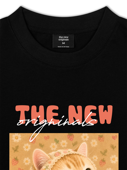 Áo Thun Relaxed Fit Honey Bubble Meow