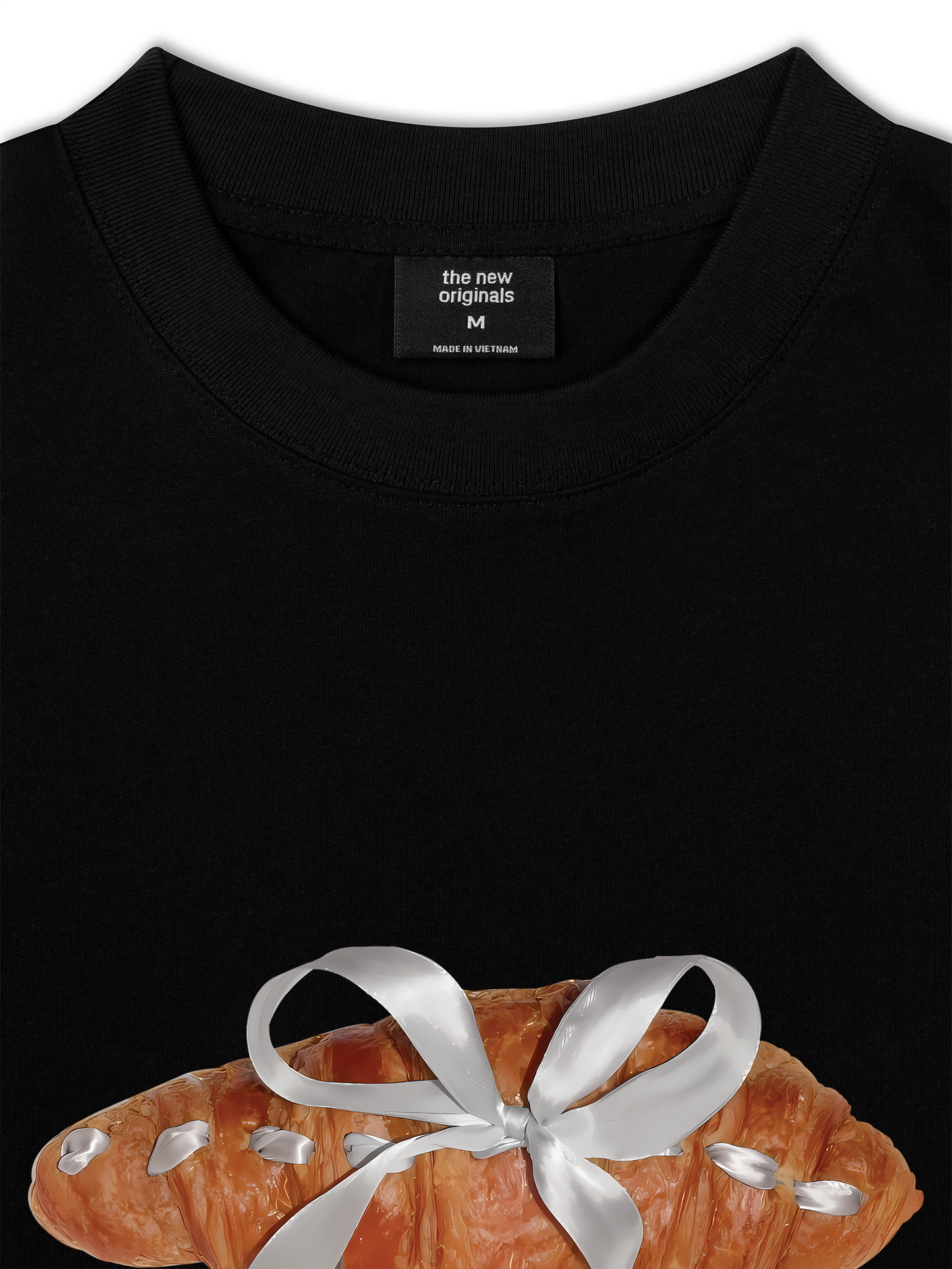 Áo Thun Relaxed Fit Sweet Pastry Silver Bow