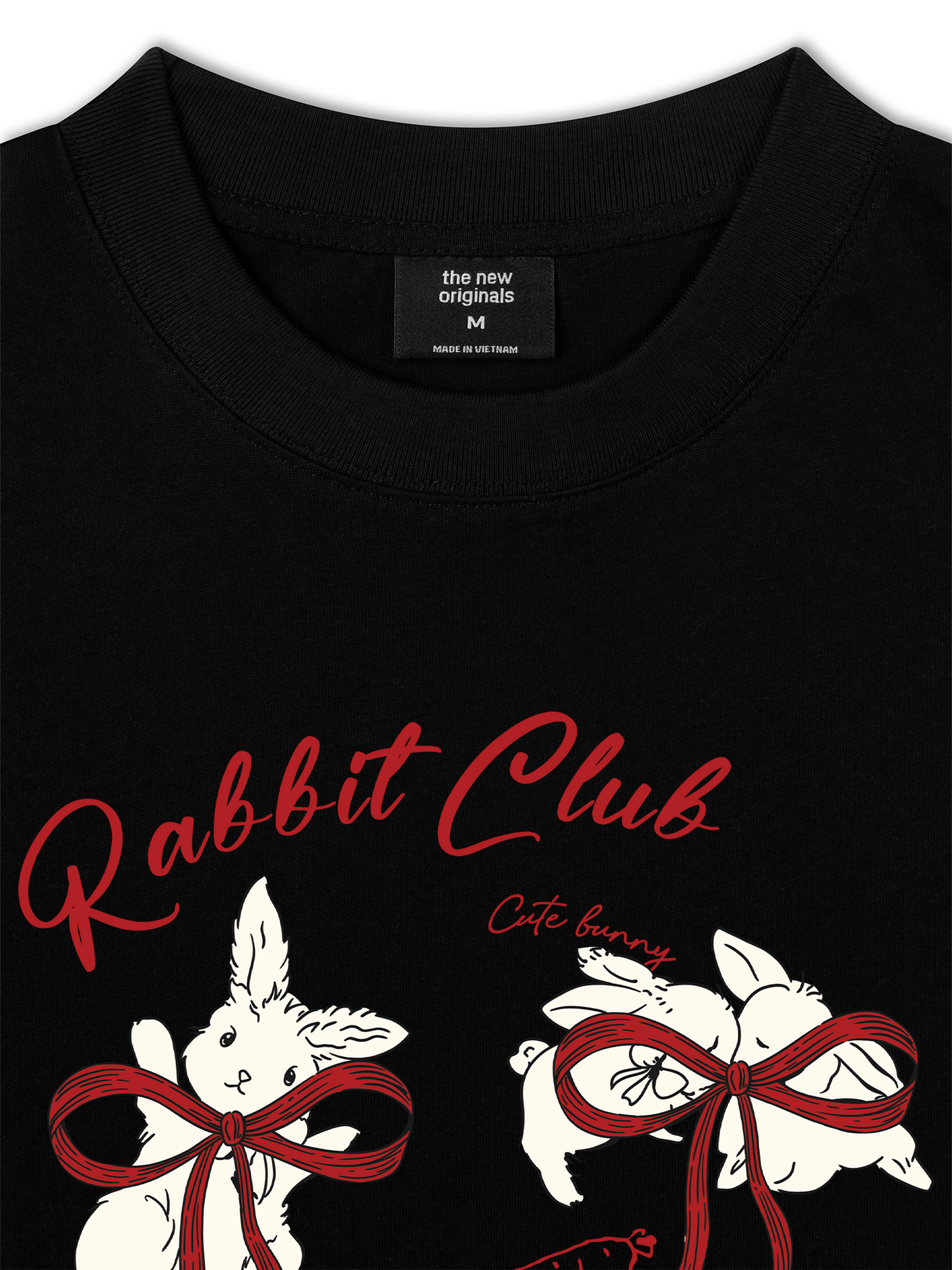 Áo Thun Relaxed Fit Rabbit Club