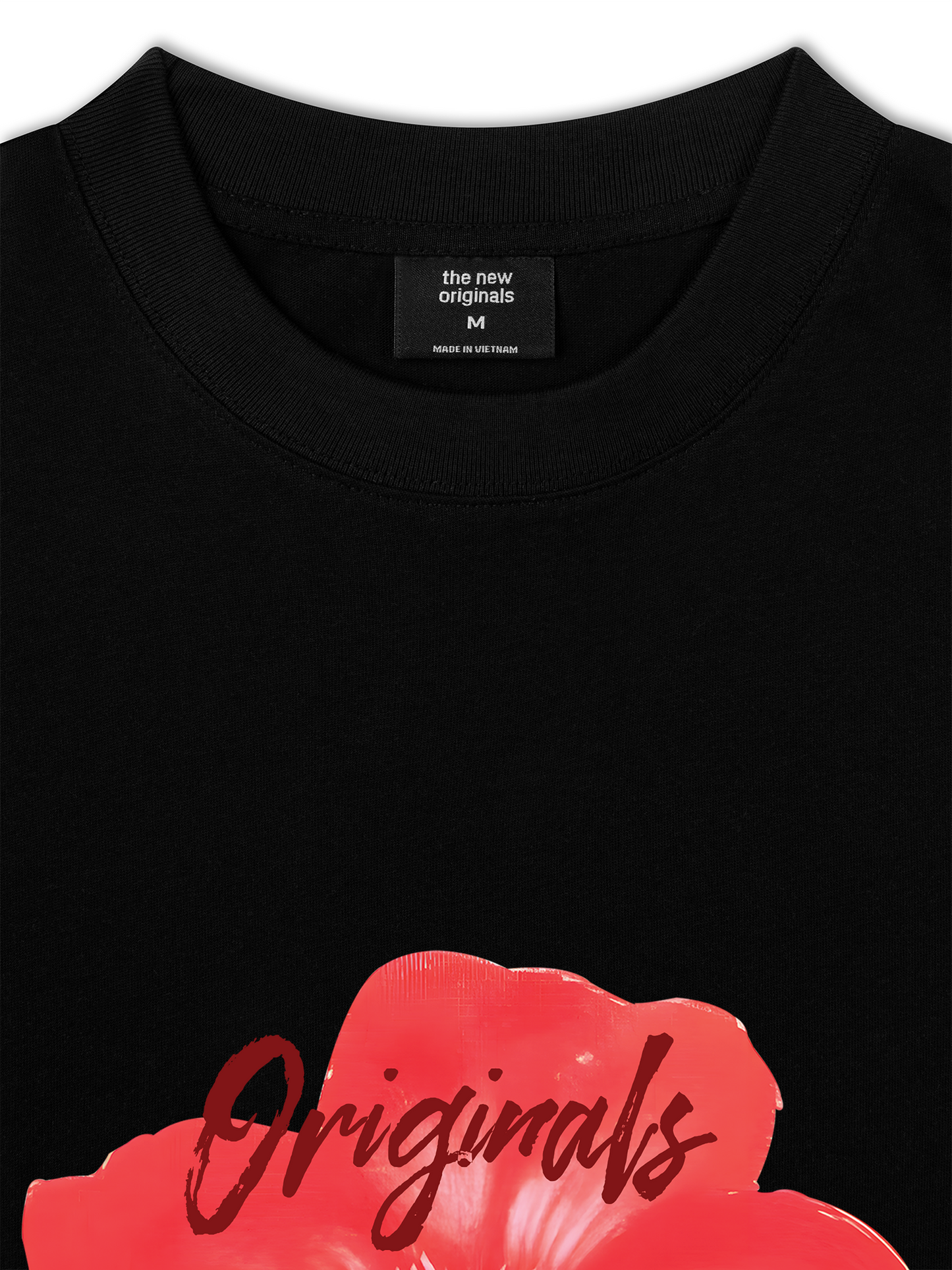 Áo Thun Relaxed Fit Summer Vibes Red Flower