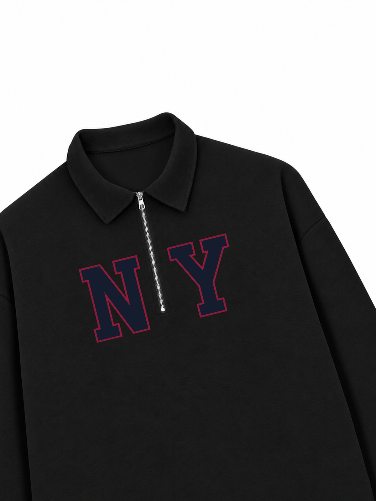 Áo Sweater Polo Nỉ Hai Da NY