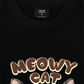 Áo Thun Relaxed Fit  Meowy Cat Cream