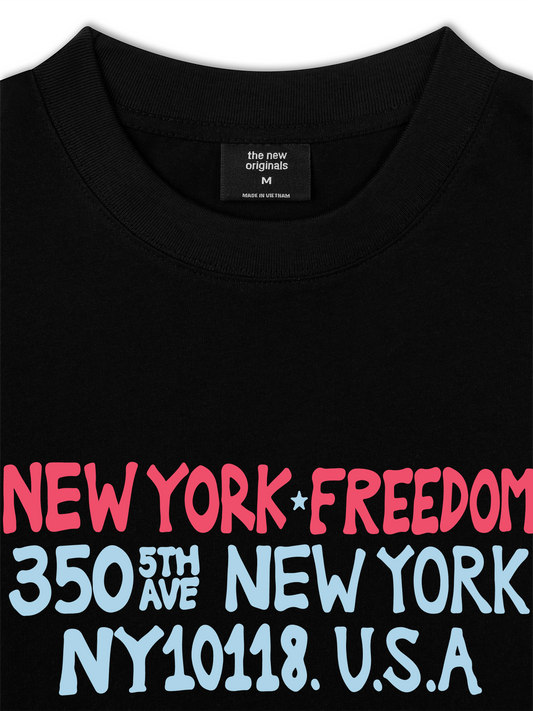 Áo Thun Relaxed Fit New York Freedom