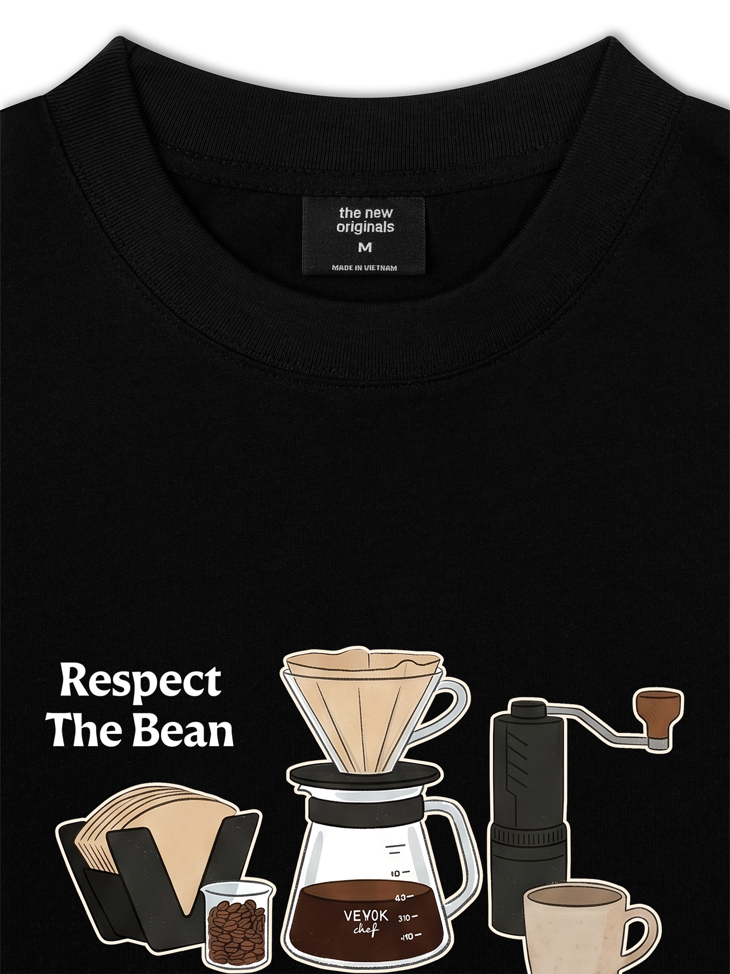 Áo Thun Relaxed Fit Respect The Bean