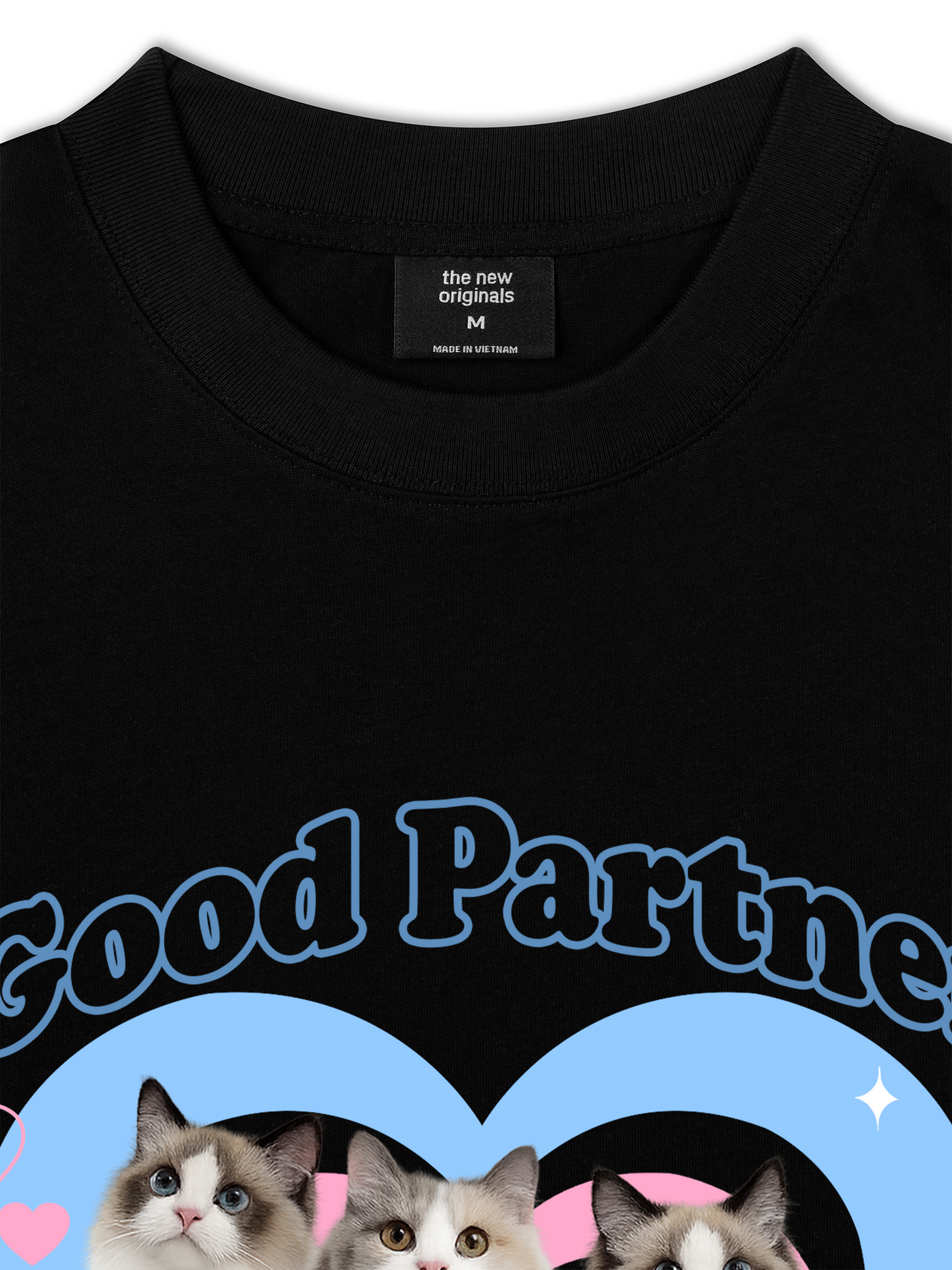 Áo Thun Relaxed Fit Daily Cuties Good Partner