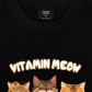 Áo Thun Relaxed Fit Vitamin Meow