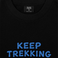 Áo Thun Relaxed Fit Blue Keep Trekking