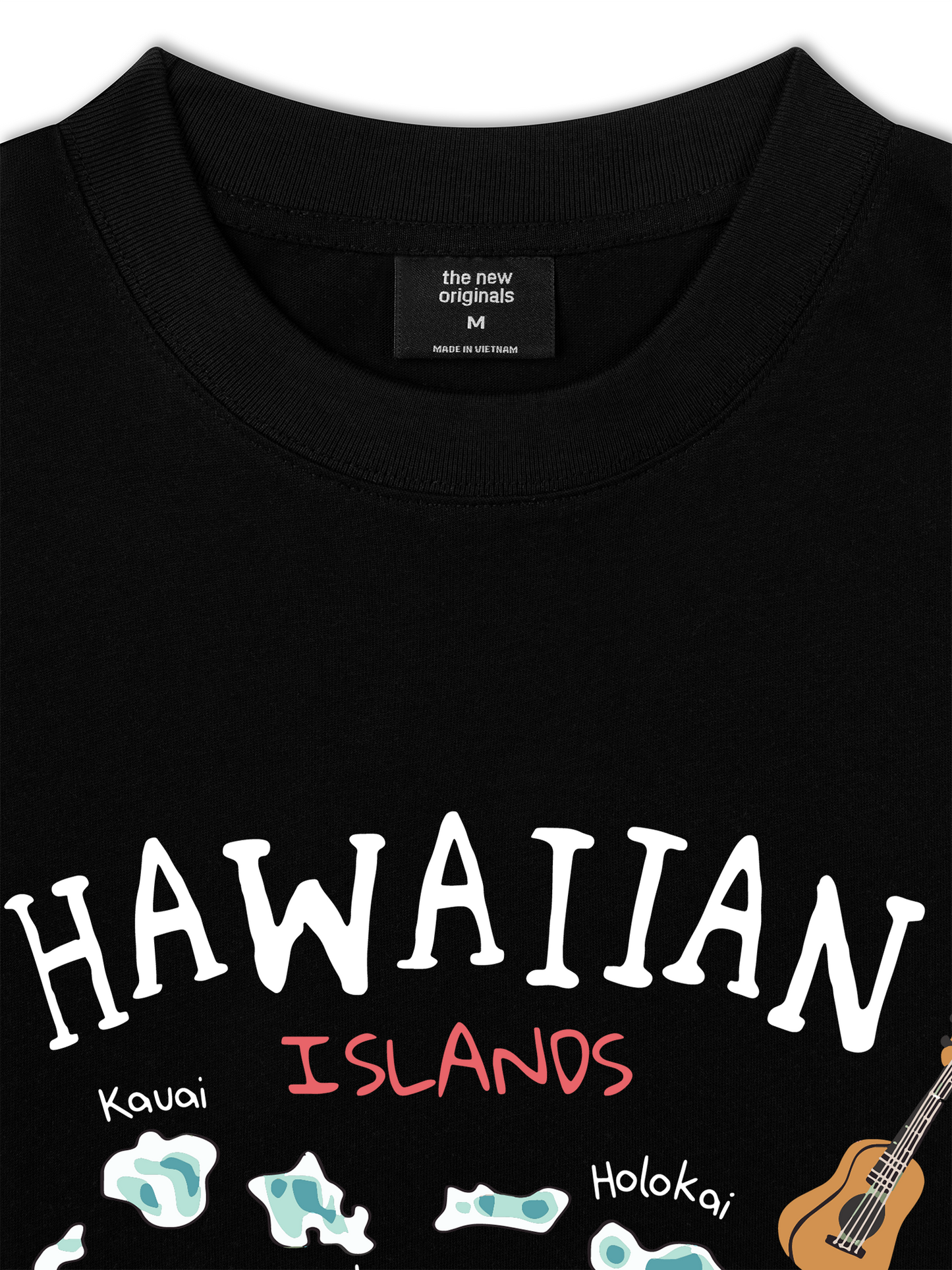 Áo Thun Relaxed Fit Summer Vibes Hawaiian