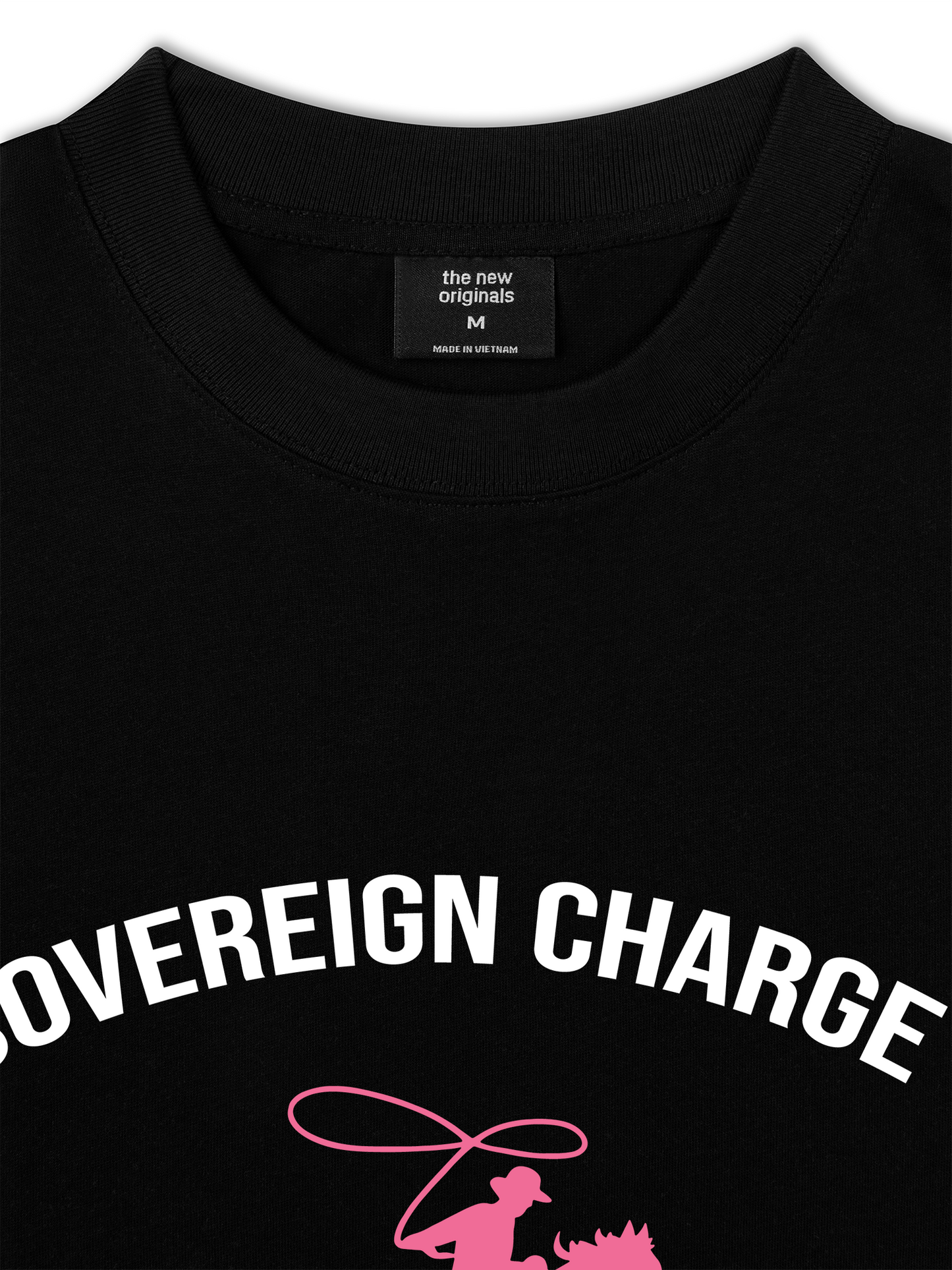 Áo Thun Relaxed Fit SOVERREIGN CHARGE PINK HORSE