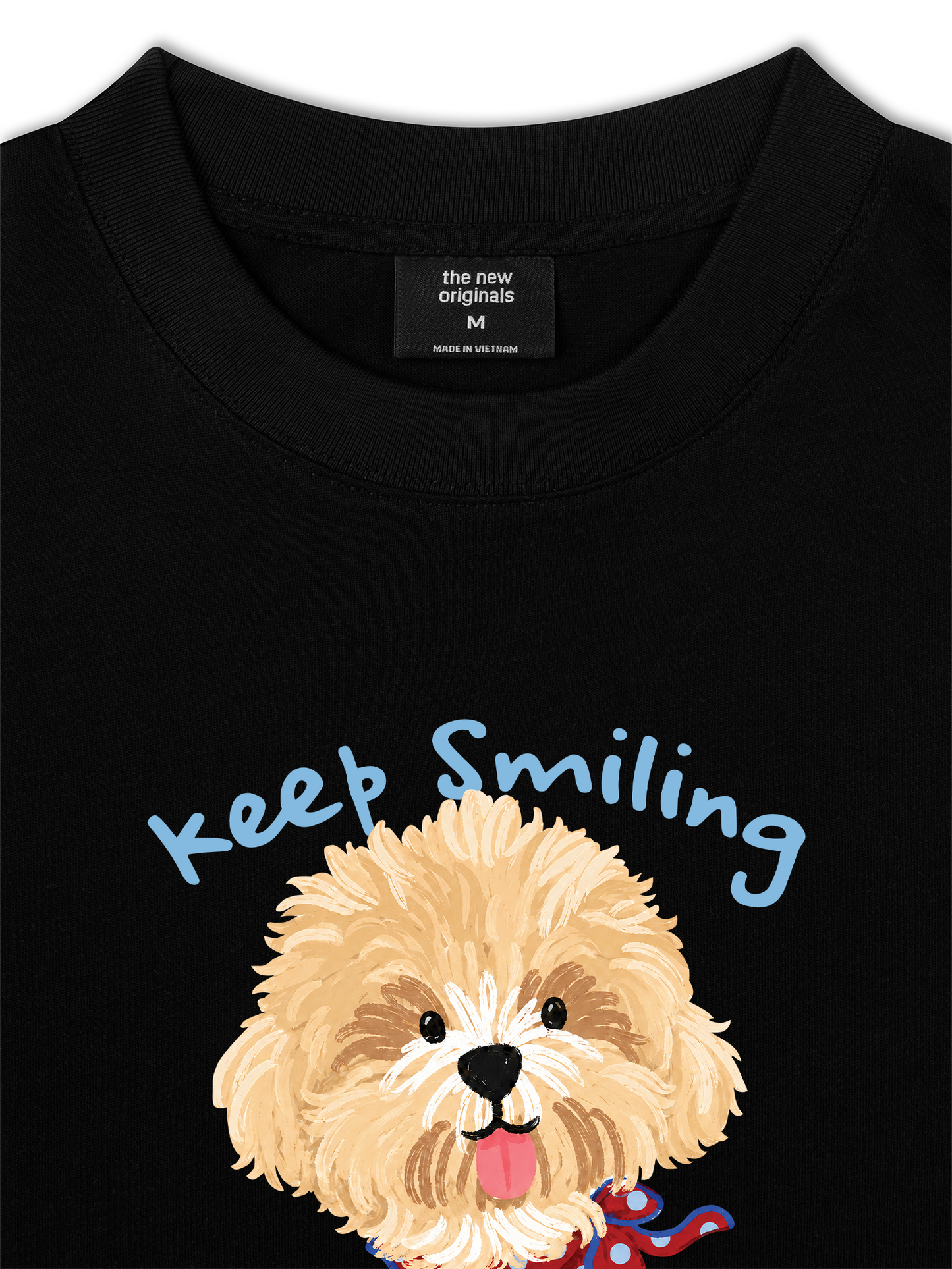 Áo Thun Relaxed Fit Keep Smiling