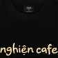 Áo Thun Relaxed Fit Nghiện Cafe