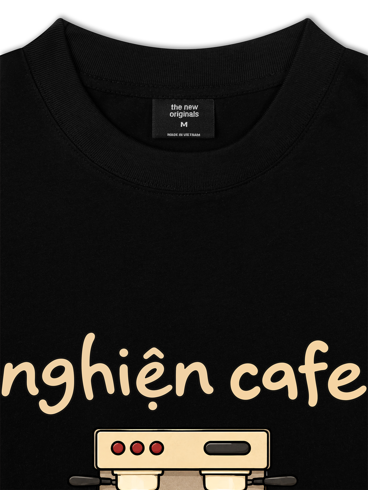 Áo Thun Relaxed Fit Nghiện Cafe