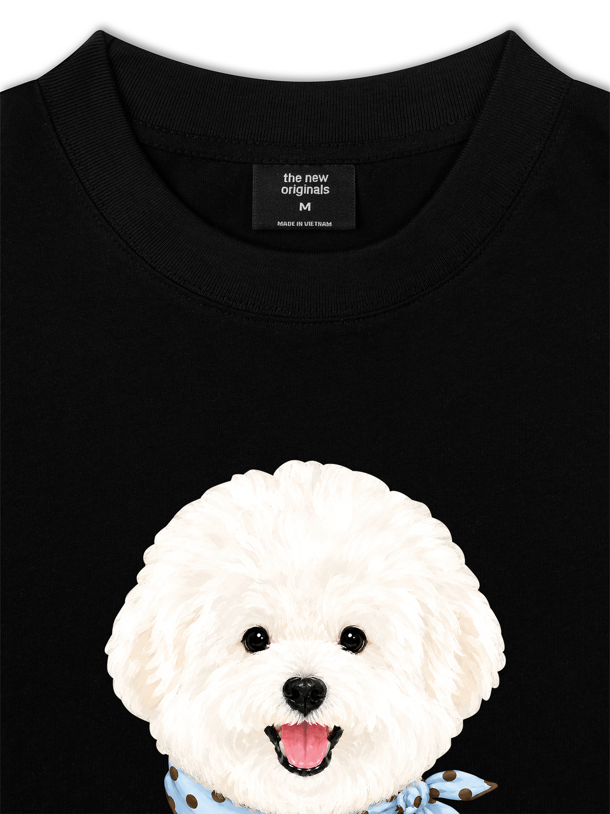 Áo Thun Relaxed Fit Cute Puppy