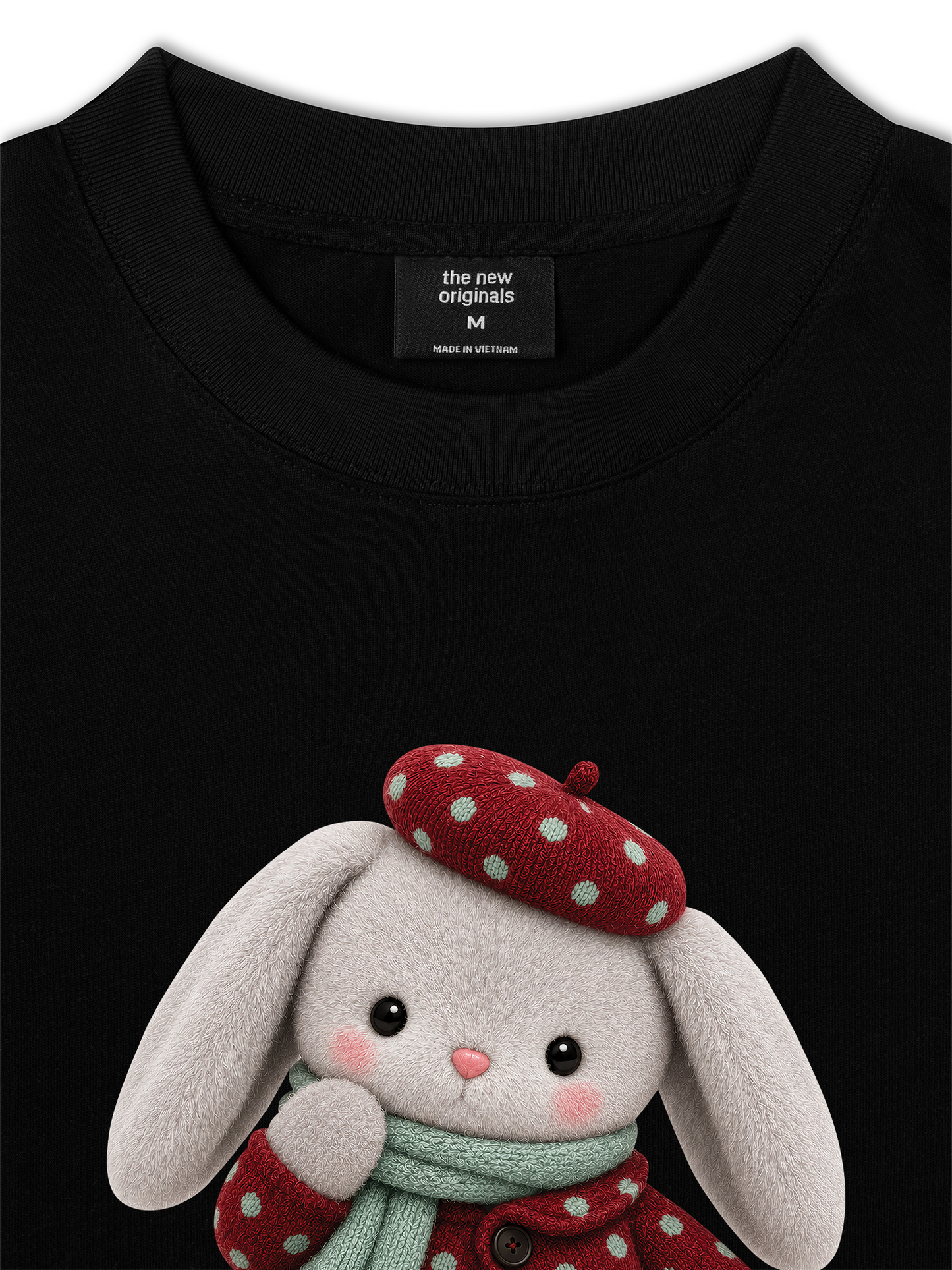 Áo Thun Relaxed Fit Cherry Bunny