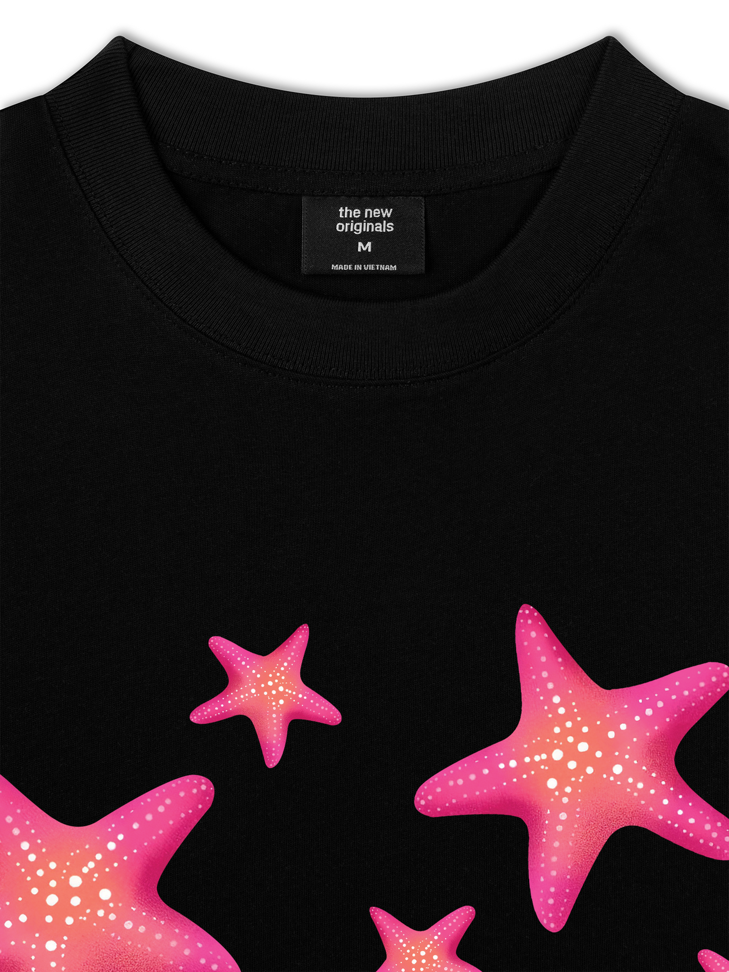 Áo Thun Relaxed Fit Summer Vibes Pink Starfish
