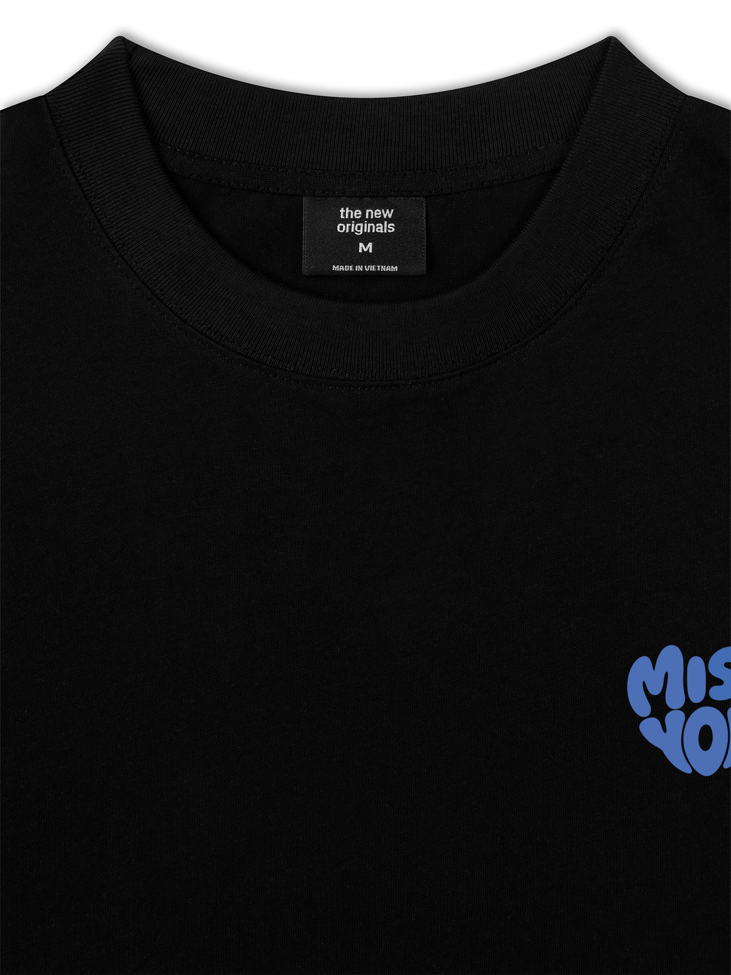 Áo Thun Relaxed Fit Miss You Typography