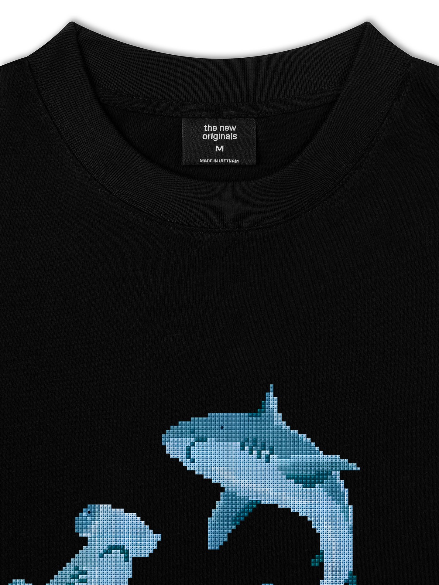 Áo Thun Relaxed Fit Pixel Universe Swimming To Your Heart