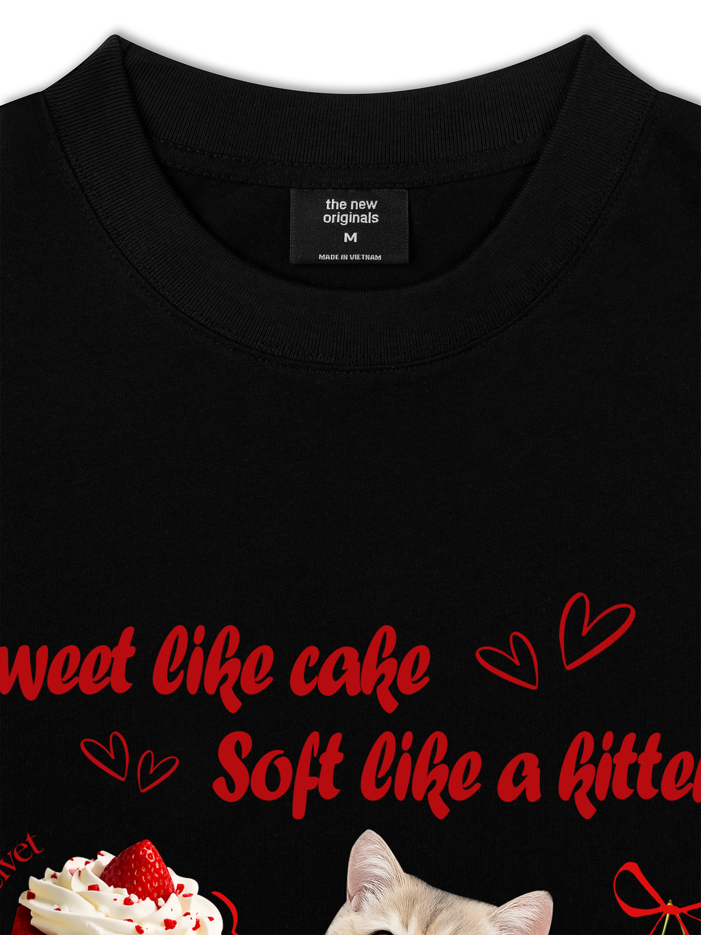 Áo Thun Relaxed Fit Daily Cuties Sweet Like Cake