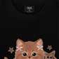 Áo Thun Relaxed Fit Brown Cat