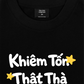 Áo Thun Relaxed Fit Khiêm Tốn, Thật Thà, Dũng Cảm