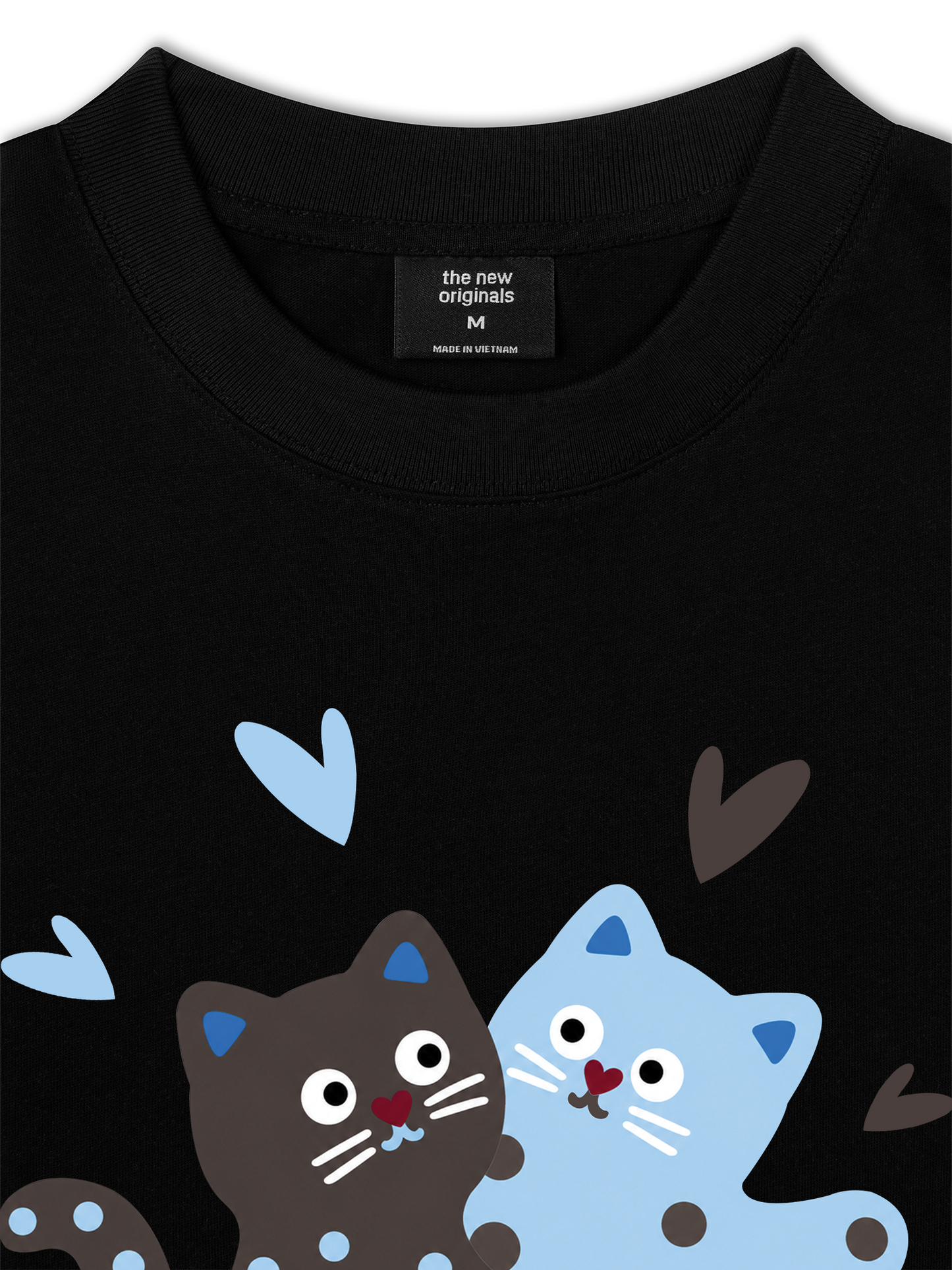 Áo Thun Relaxed Fit Cat Love