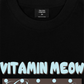 Áo Thun Relaxed Fit Vitamin Meow Blue Tiffany