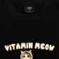 Áo Thun Relaxed Fit Four Cat Vitamin Meow