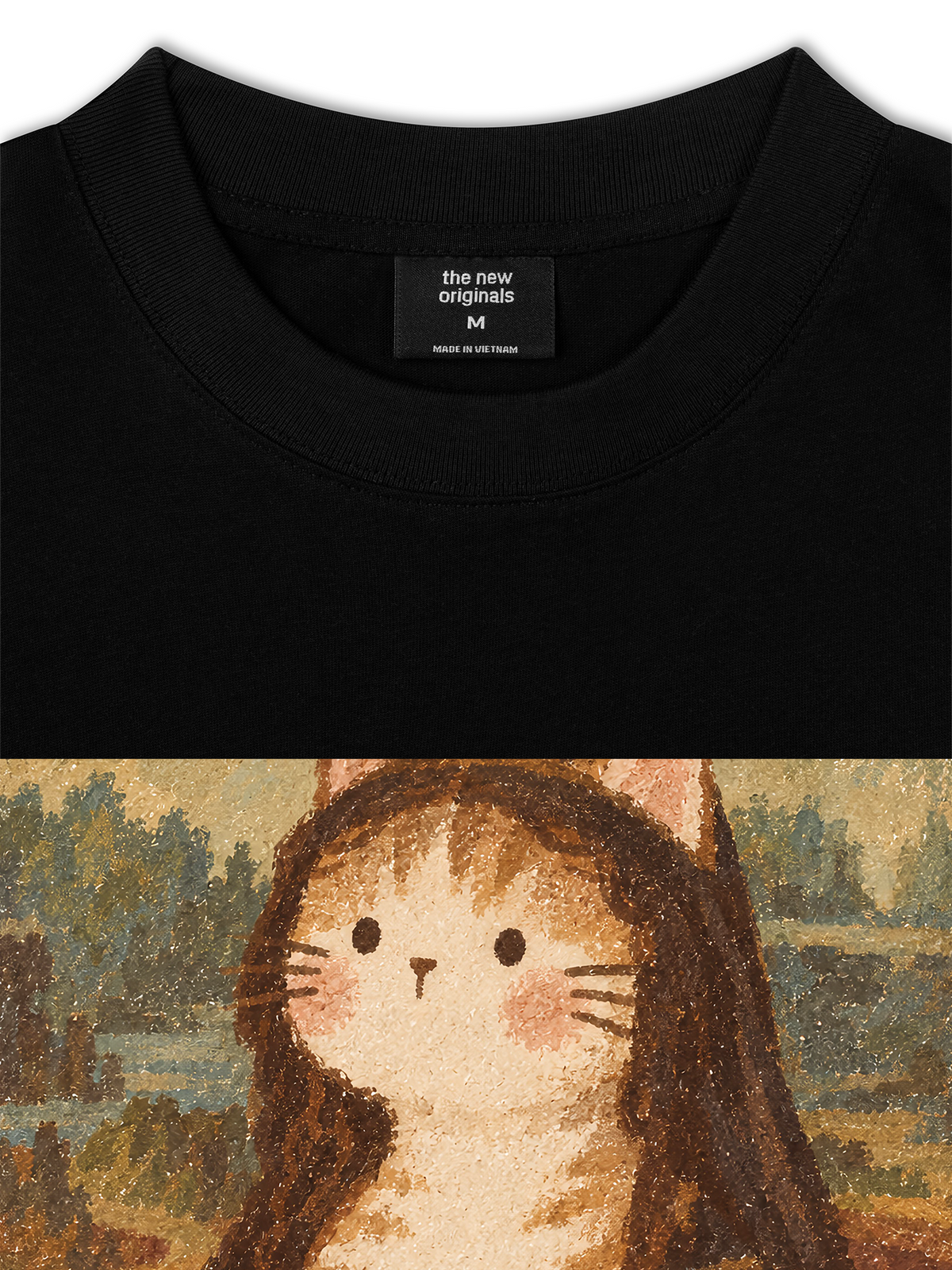 Áo Thun Relaxed Fit Mona Meowsa