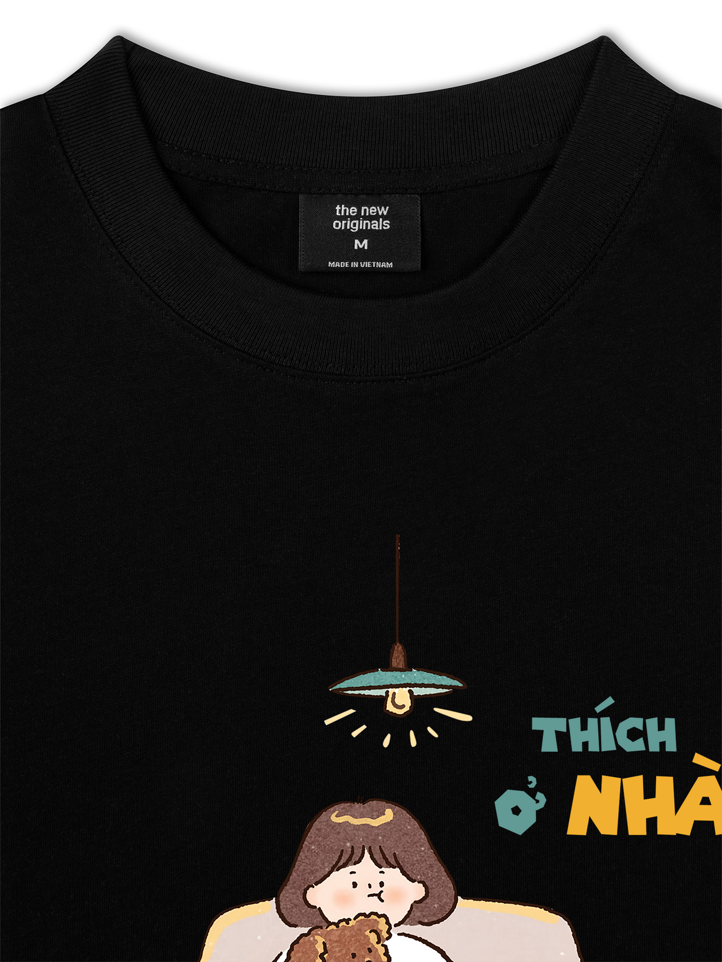 Áo Thun Relaxed Fit Thích Ở Nhà 2