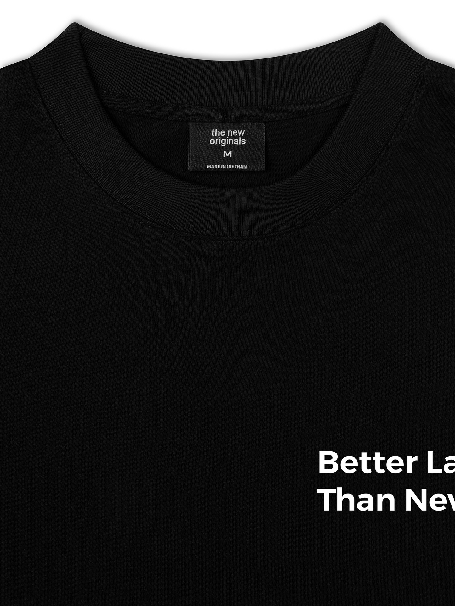 Áo Thun Relaxed Fit Better Late Than Never