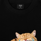 Áo Thun Relaxed Fit Animal Mood Funny Meow