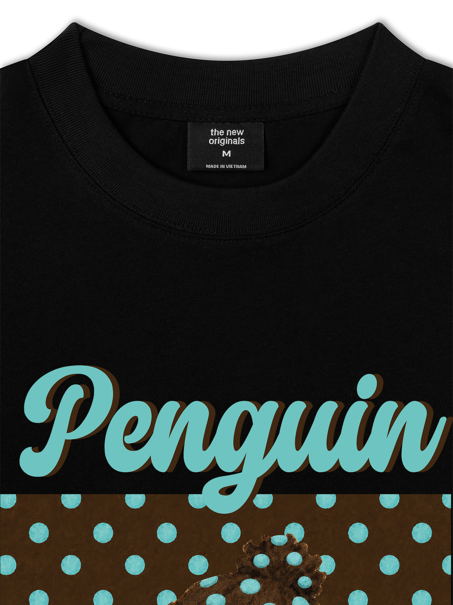 Áo Thun Relaxed Fit Animal Mood Cozy Penguin