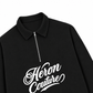 Áo Sweater Polo Nỉ Hai Da Heron Couture