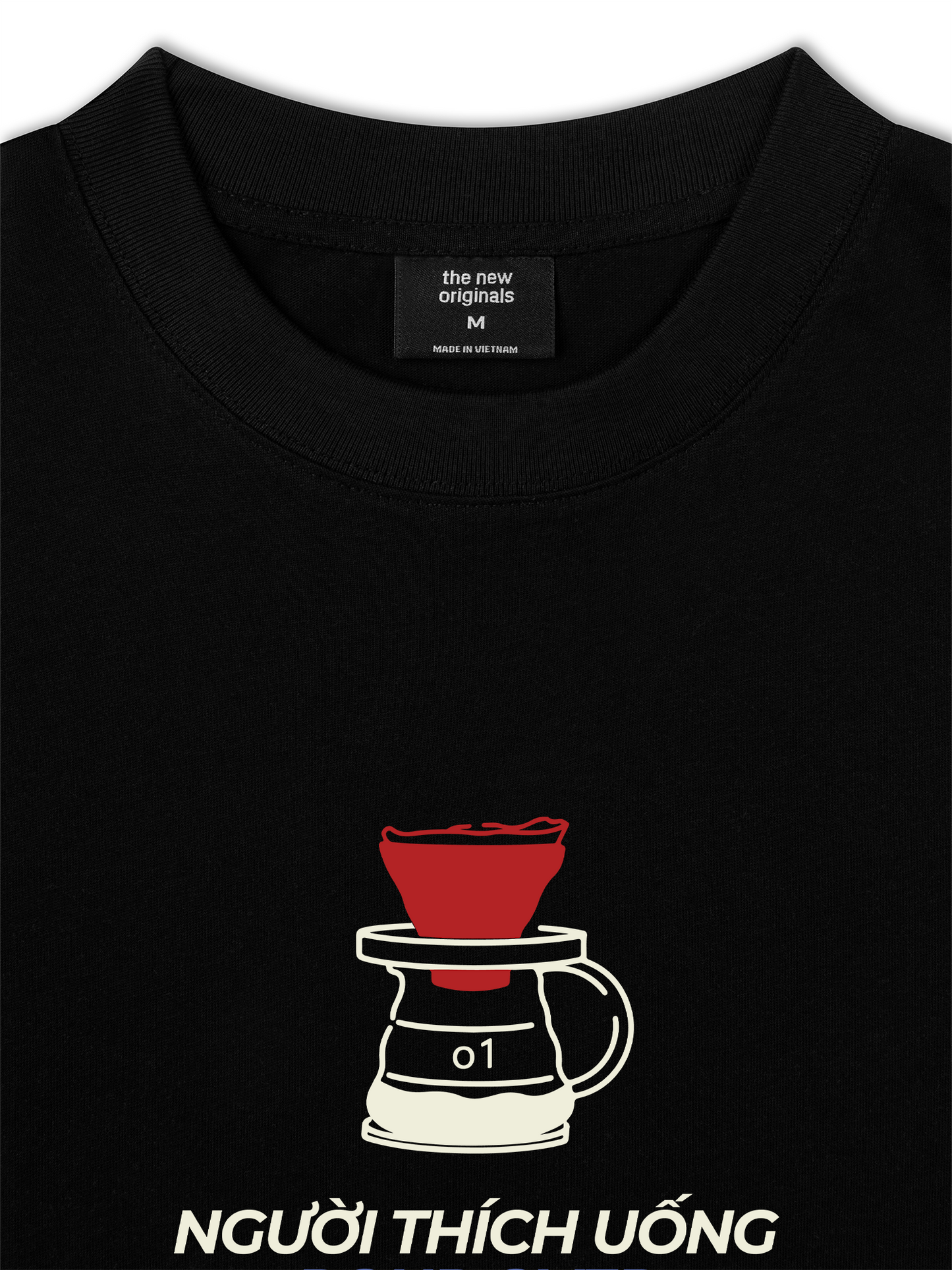 Áo Thun Relaxed Fit Người Thích Uống Pour Over