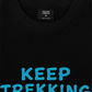 Áo Thun Relaxed Fit Keep Trekking For Girl