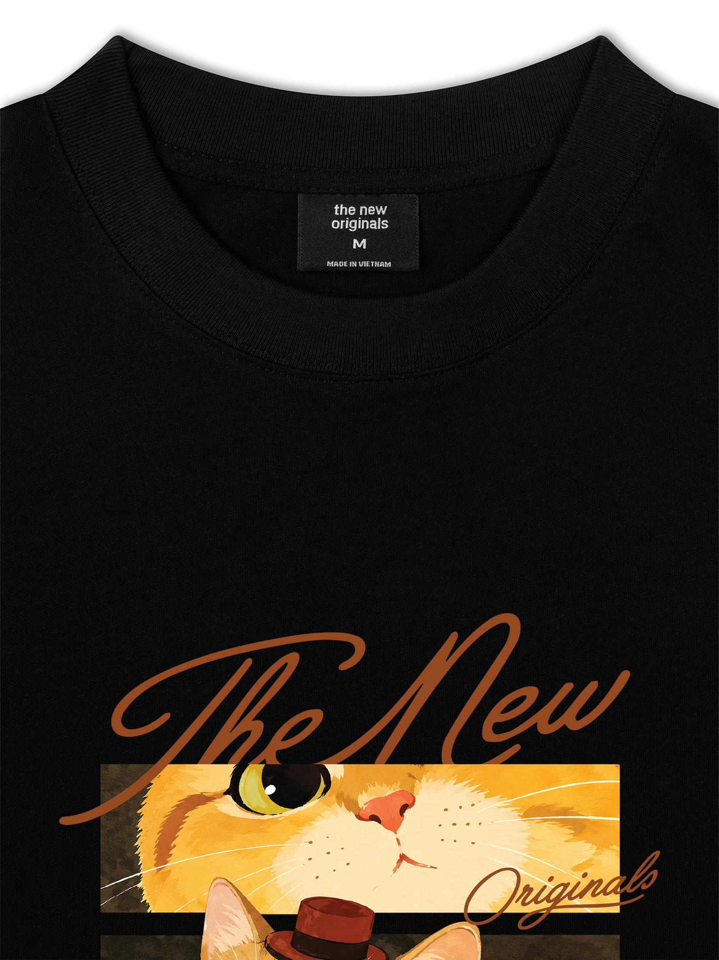 Áo Thun Relaxed Fit Fragments of Curiosity Meow